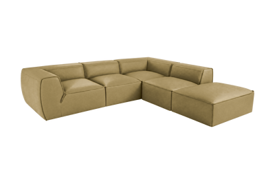 Fred Right Bumper Sectional in Marfa Olivia