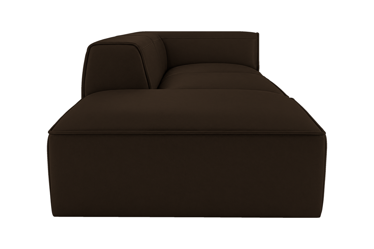 Fred Right Chaise Sofa in Marfa Charcoal