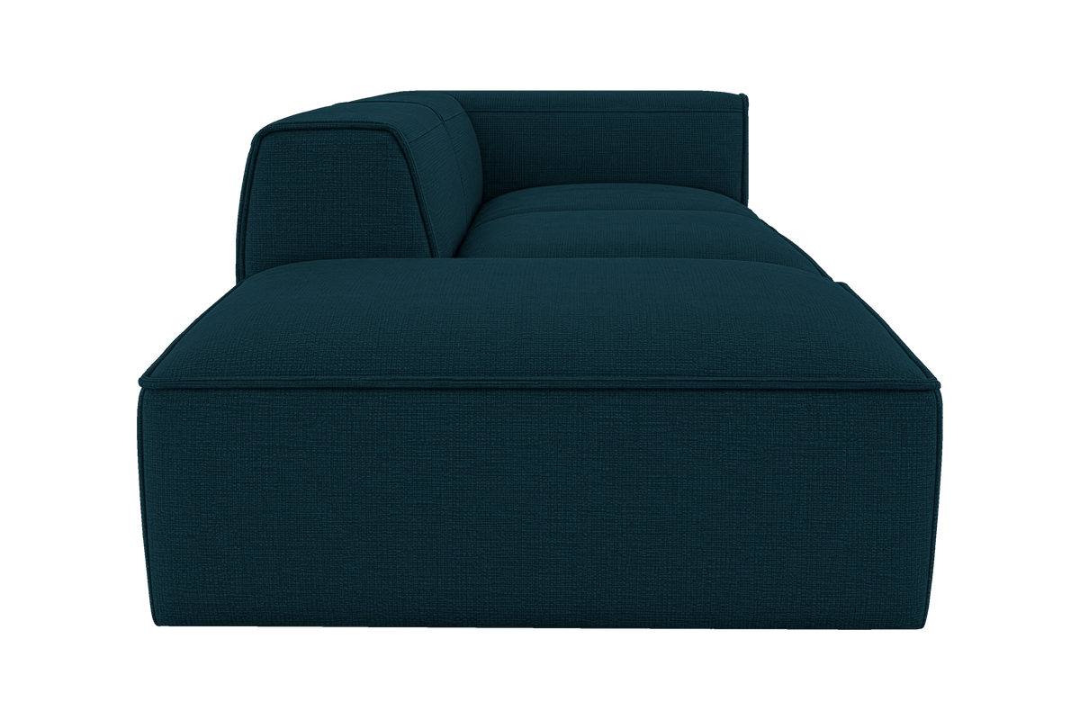 Fred Right Chaise Sofa in Roni Deep Lake