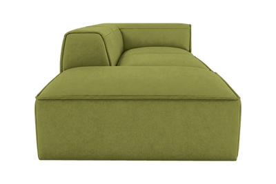 Fred Right Chaise Sofa in Fresco Key Lime