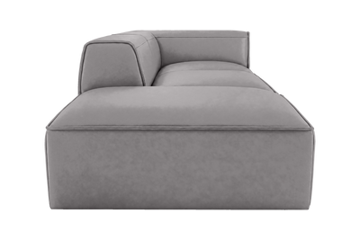Fred Right Chaise Sofa in Dante Meteor