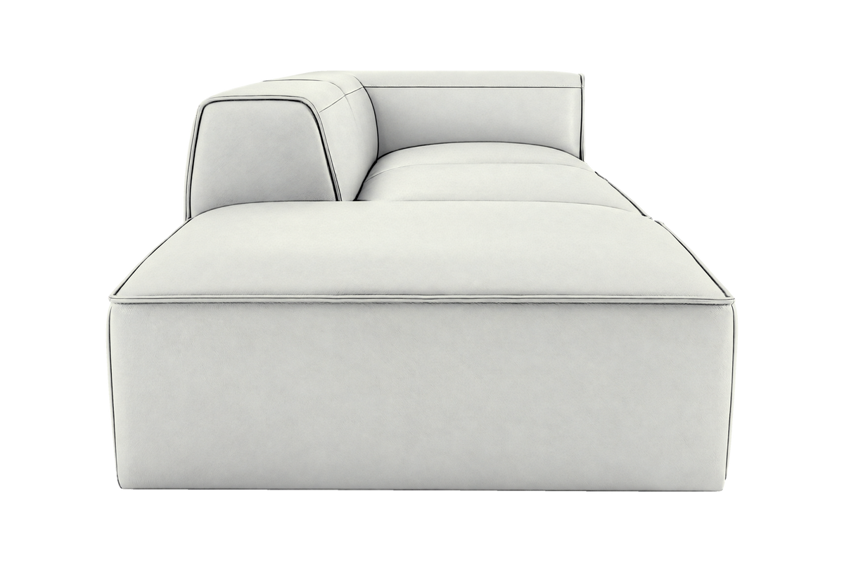 Fred Right Chaise Sofa in Felix Milky