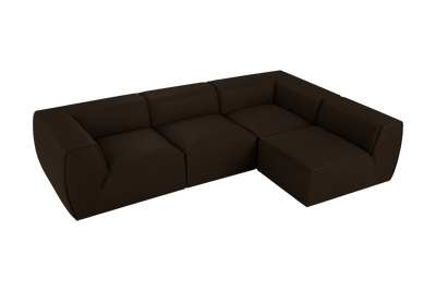Fred Right Open Sectional in Marfa Charcoal