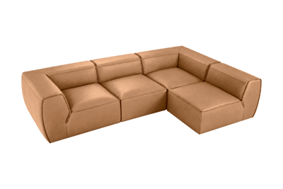 Fred Right Open Sectional in Dante Les Yeux