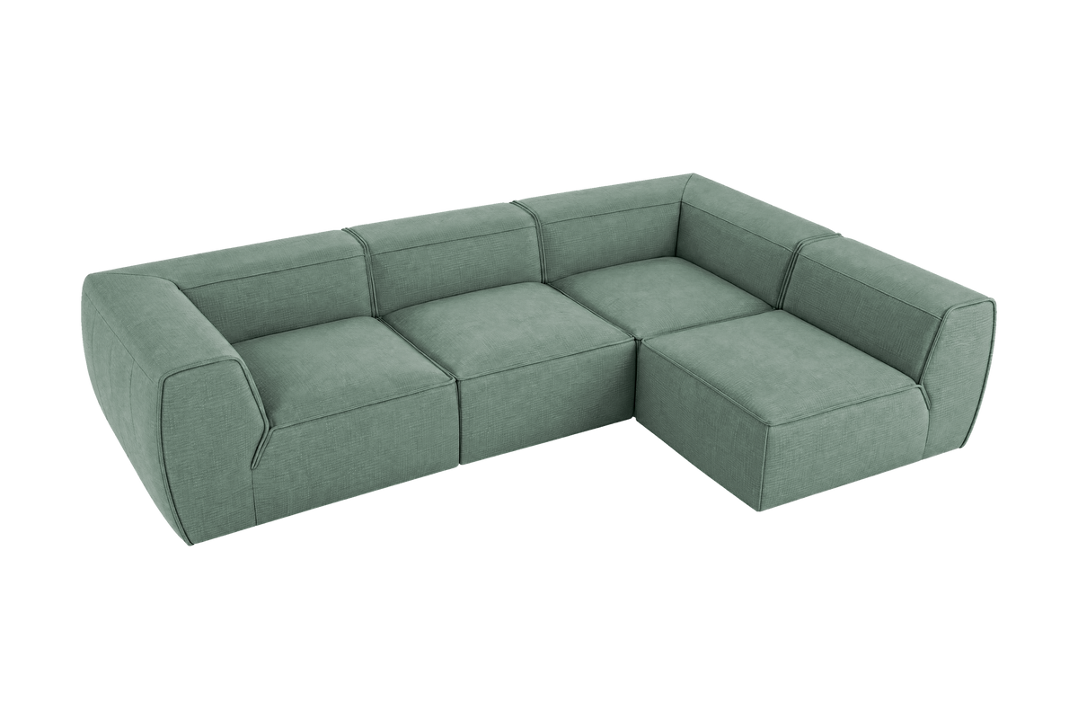 Fred Right Open Sectional in Roni Nane