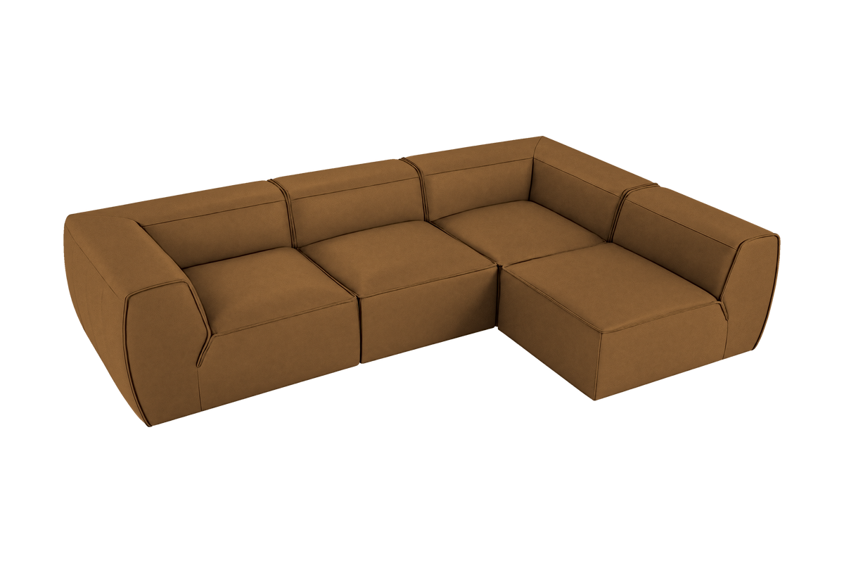 Fred Right Open Sectional in Felix Pisco