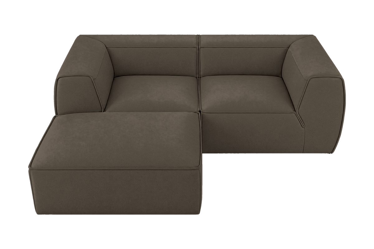 Fred Small Left Chaise in Fresco Cos