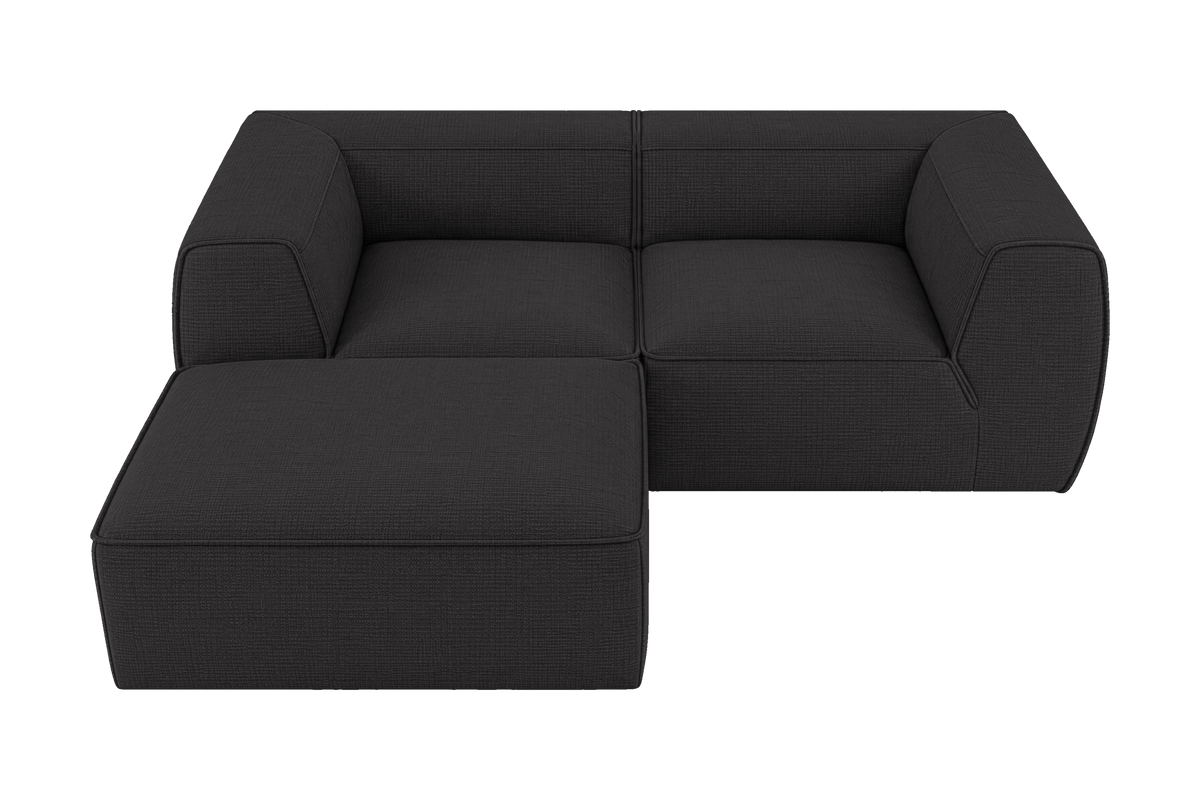 Fred Small Left Chaise in Roni Ember