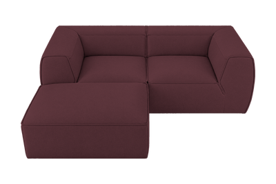Fred Small Left Chaise in Fresco Figaro