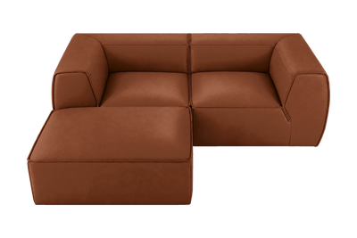 Fred Small Left Chaise in Dante Hazel