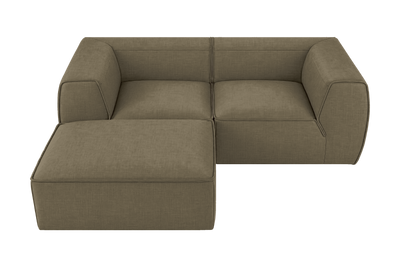Fred Small Left Chaise in Mosquito Malibu