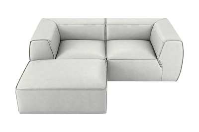 Fred Small Left Chaise in Felix Milky