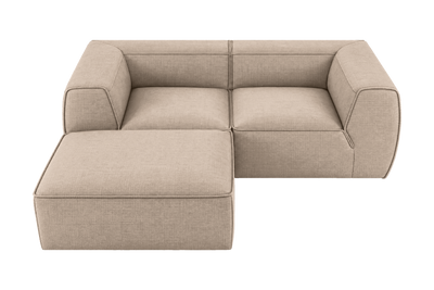 Fred Small Left Chaise in Roni Pine Nut