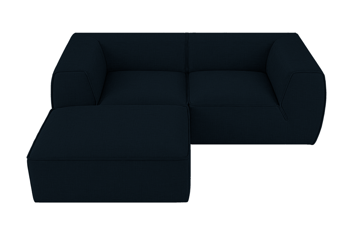 Fred Small Left Chaise in Mosquito Tenerife