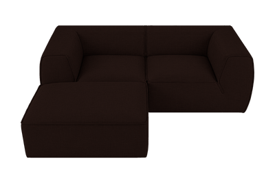 Fred Small Left Chaise in Mosquito Terra