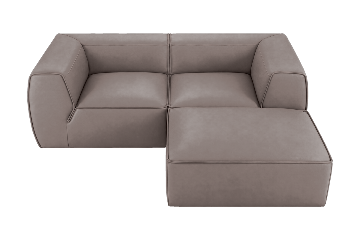 Fred Small Right Chaise in Dante Cos