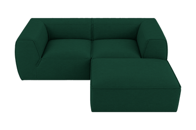Fred Small Right Chaise in Roni Frog