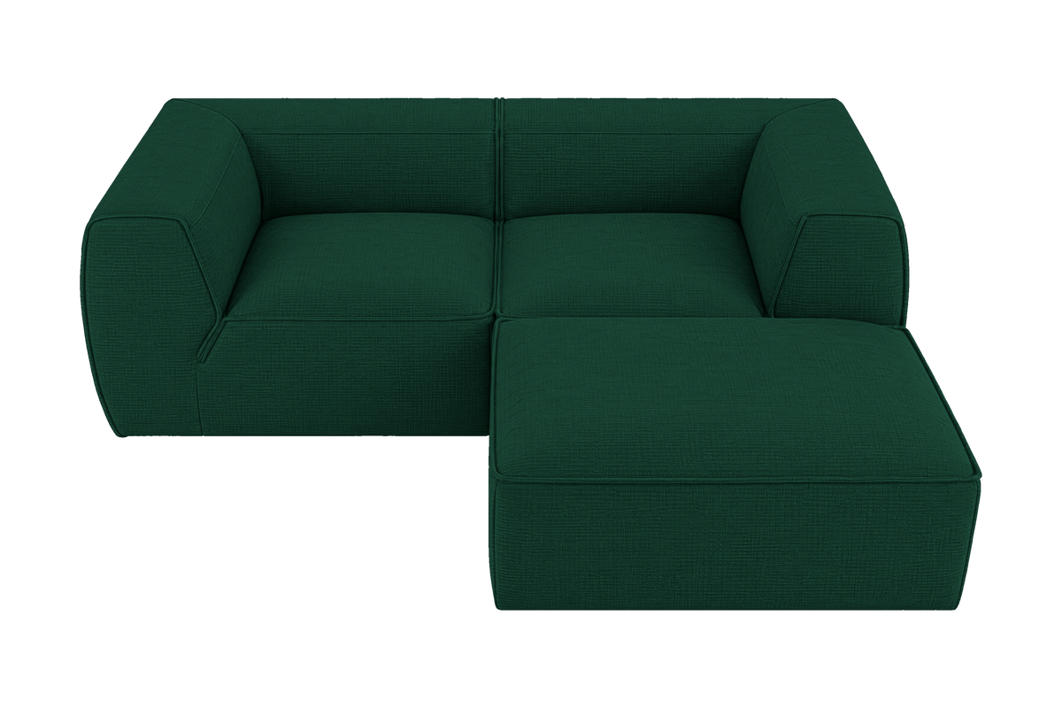 Fred Small Right Chaise in Roni Frog