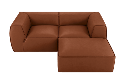 Fred Small Right Chaise in Dante Hazel
