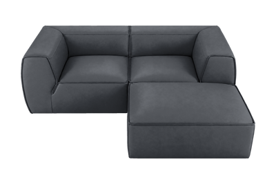 Fred Small Right Chaise in Dante Shark