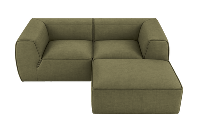 Fred Small Right Chaise in Mosquito Sycamore
