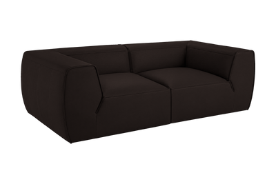 Fred Small Sofa in Dante Ebony