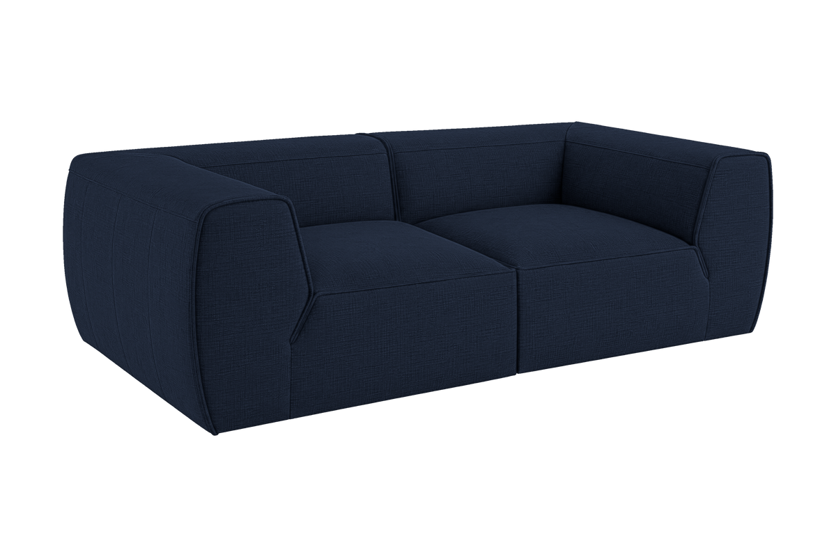 Fred Small Sofa in Roni Ember Blue