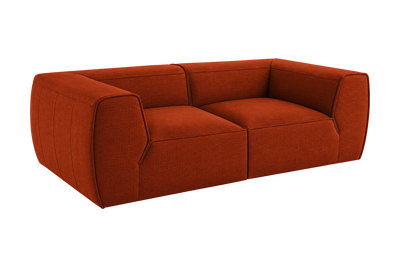 Fred Small Sofa in Roni Poppy