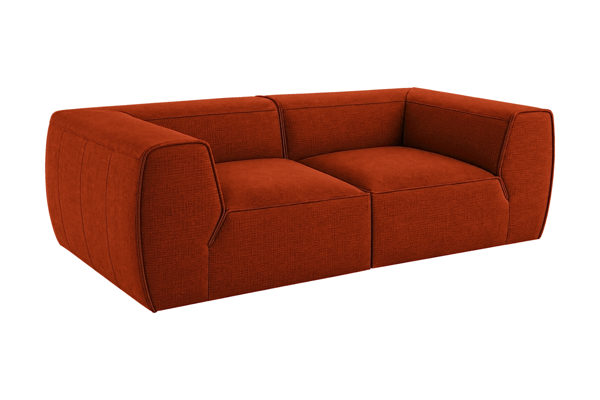 Fred Small Sofa in Roni Poppy