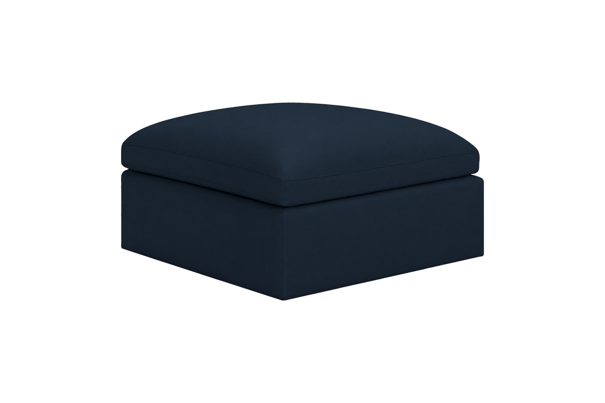 Goodman Mini Footstool in Dante Aqua