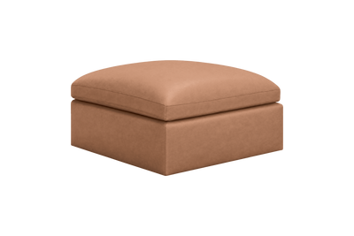 Goodman Footstool in Momo Camel