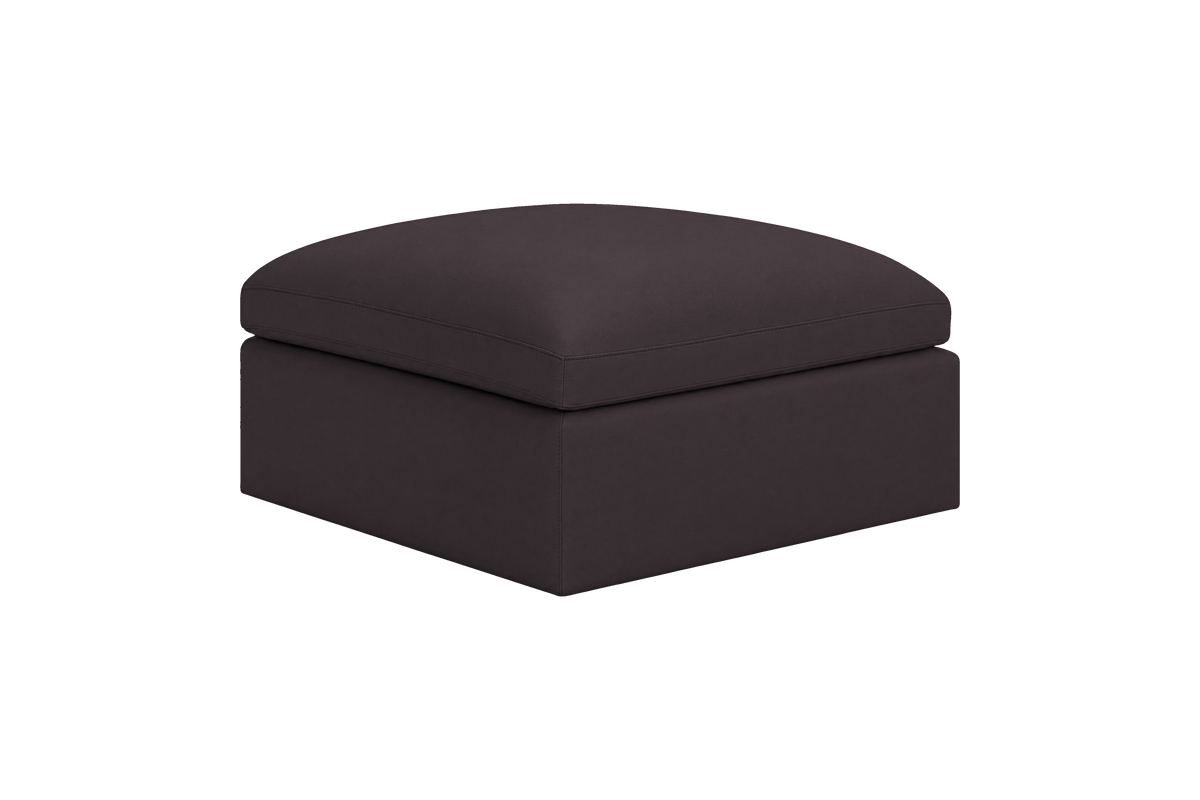 Goodman Mini Footstool in Dante Charcoal
