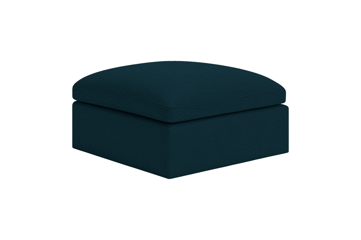 Goodman Footstool in Roni Deep Lake