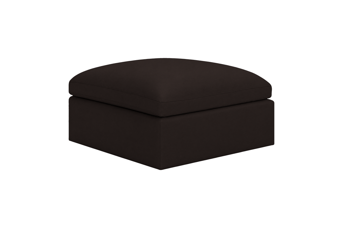Goodman Footstool in Dante Ebony