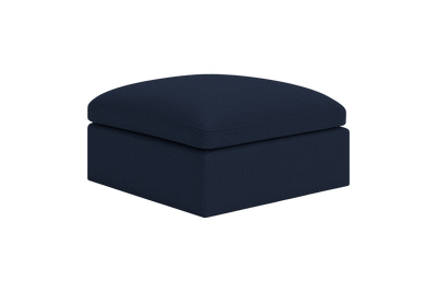 Goodman Footstool in Roni Ember Blue