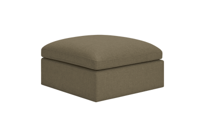 Goodman Footstool in Mosquito Malibu