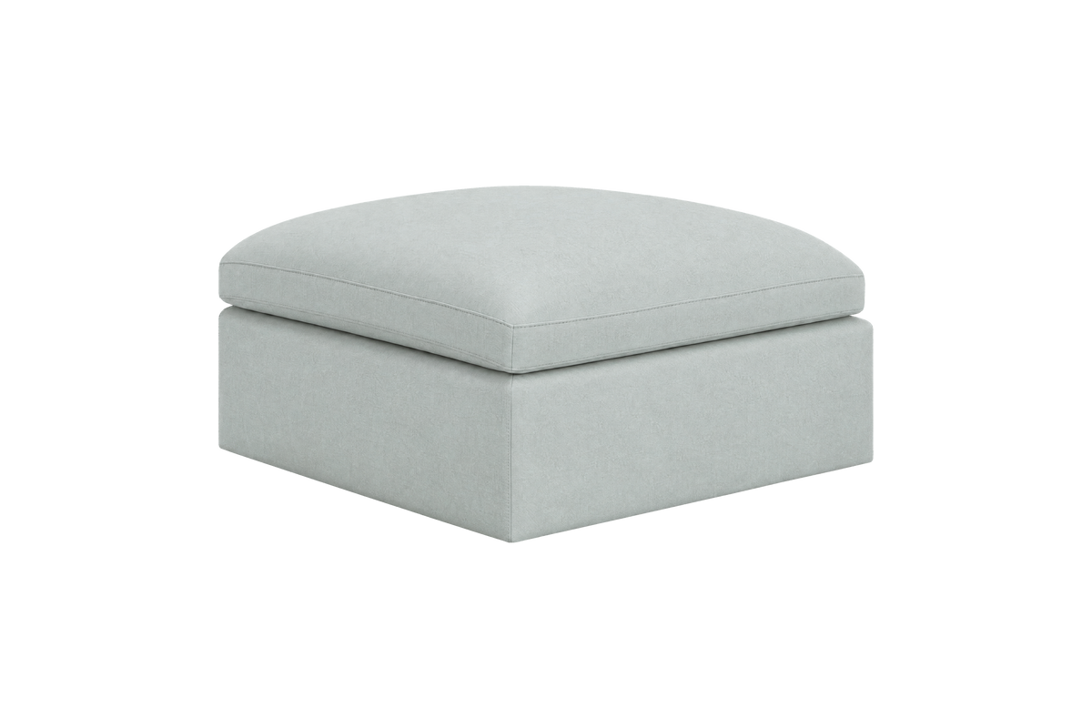 Goodman Mini Footstool in Fresco Meteor