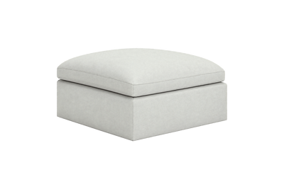 Goodman Footstool in Felix Milky