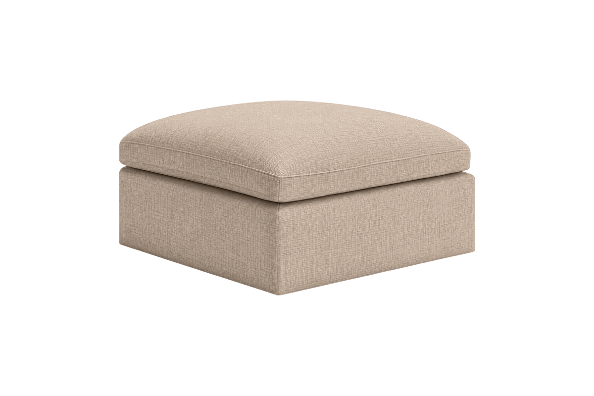 Goodman Footstool in Roni Pine Nut
