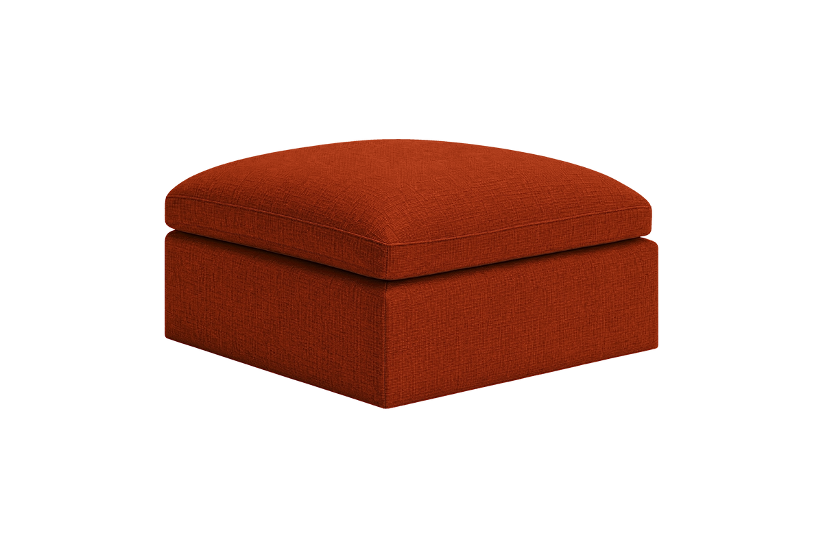 Goodman Mini Footstool in Roni Poppy