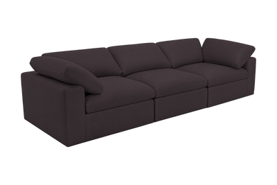 Goodman Mini Large Sofa in Dante Charcoal