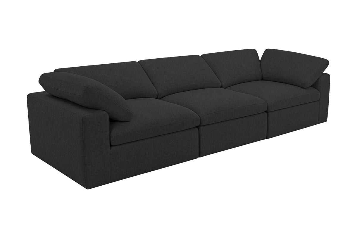 Goodman Mini Large Sofa in Roni Ember
