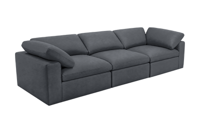 Goodman Mini Large Sofa in Dante Shark