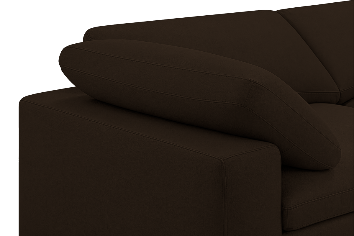Goodman Left Sectional in Marfa Charcoal