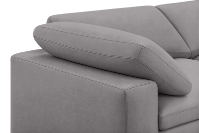 Goodman Mini Left Sectional in Dante Meteor