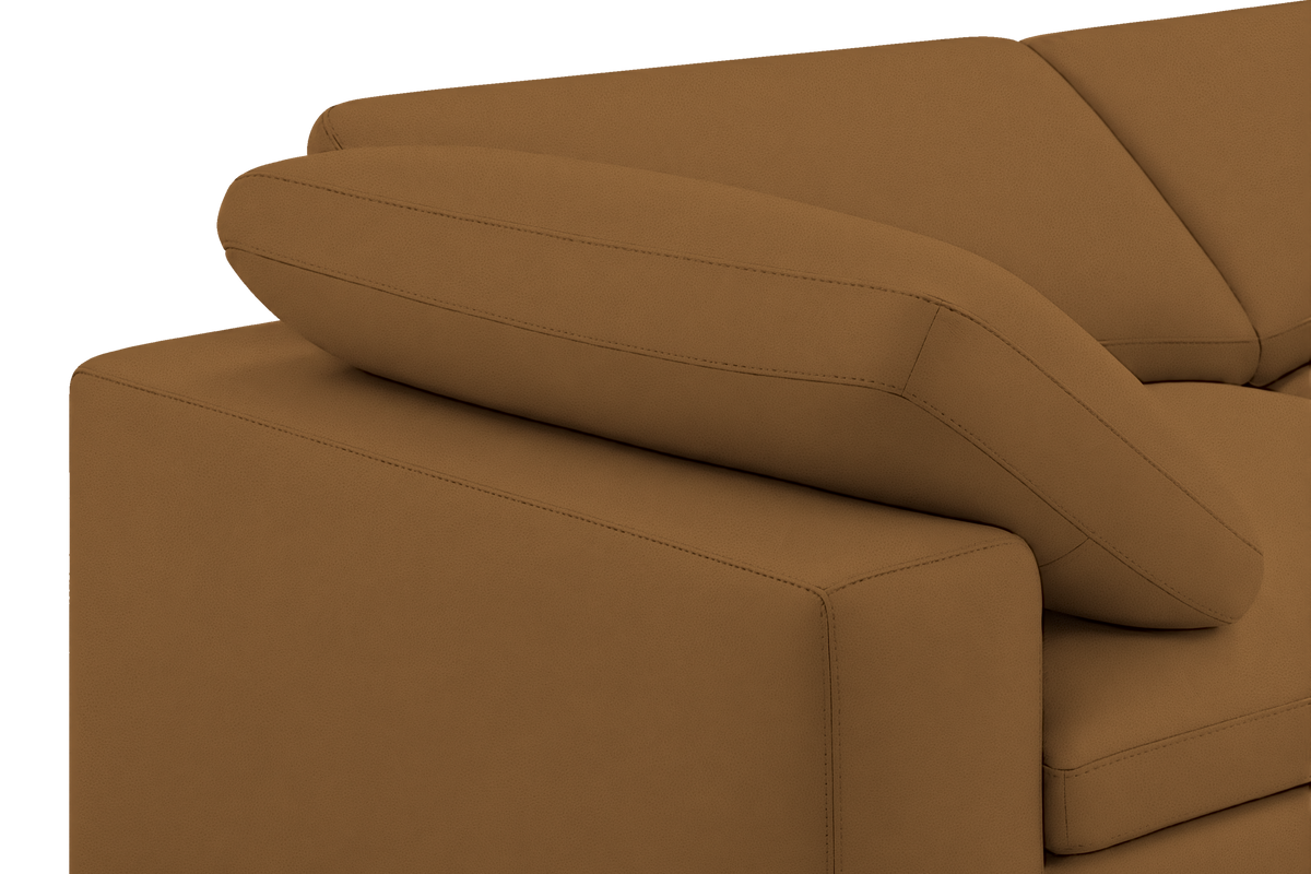 Goodman Mini Left Sectional in Felix Pisco