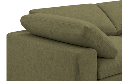 Goodman Left Sectional in Mosquito Sycamore