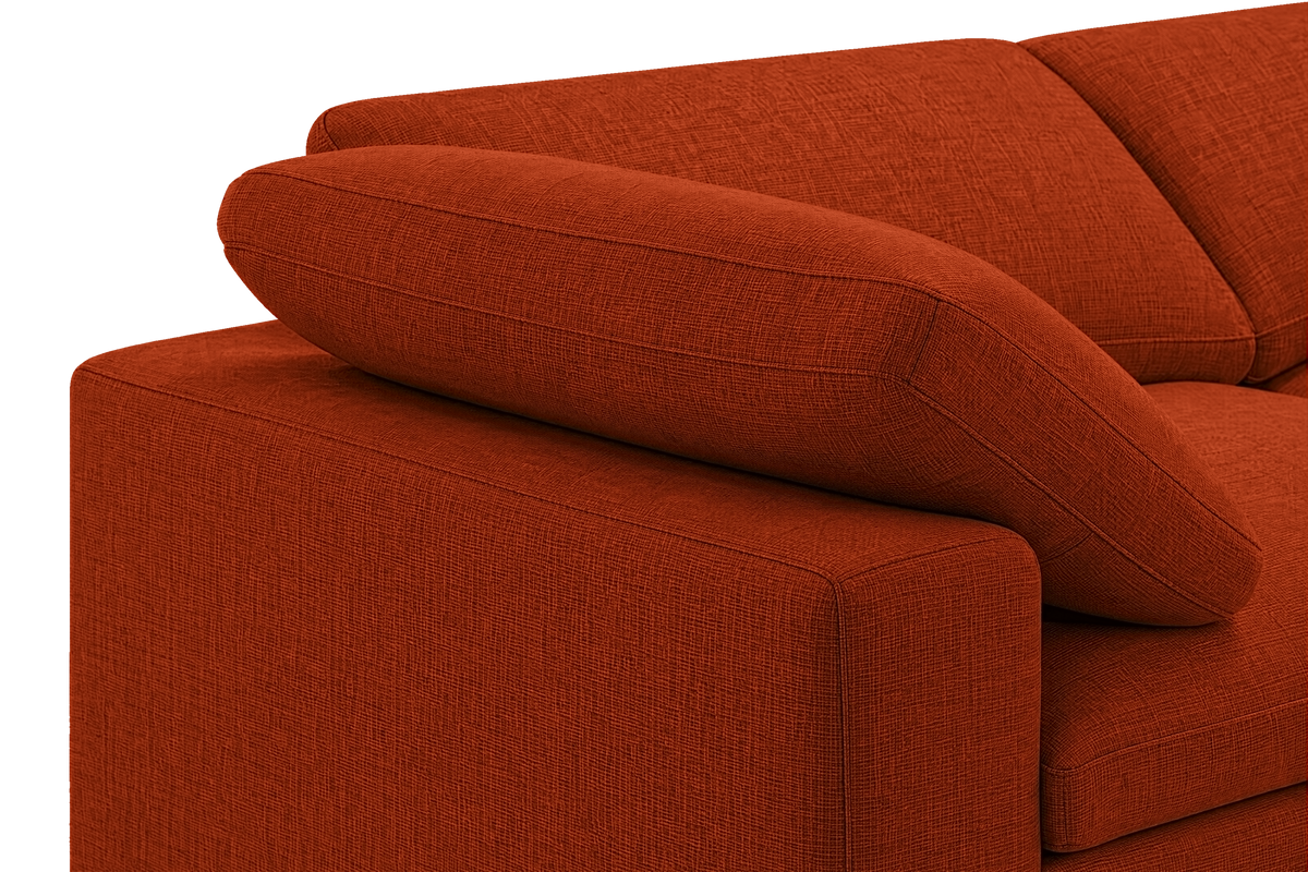 Goodman Luxe Open U Shape in Roni Poppy