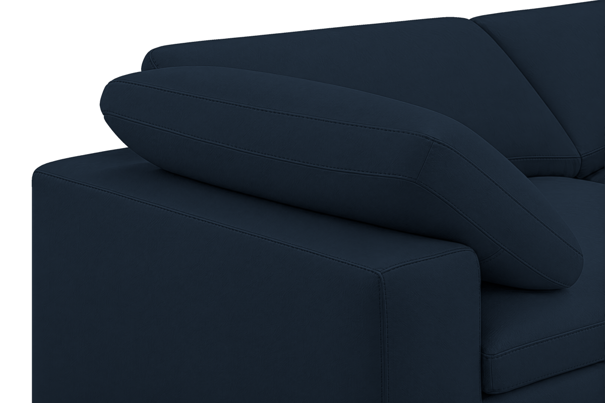 Goodman Mini Right Sectional in Dante Aqua