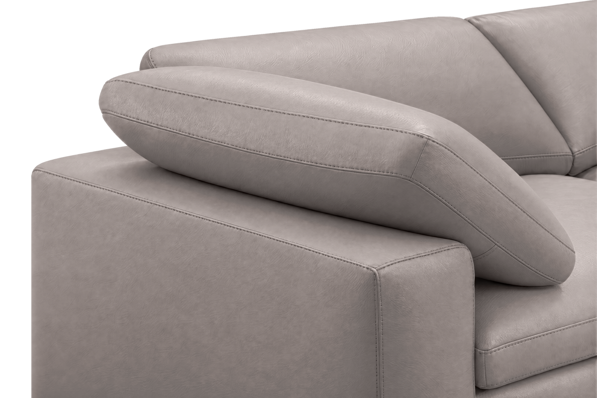 Goodman Mini Right Sectional in Momo Ash